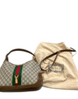Gucci Jackie 1961 GG Supreme Medium Beige/Ebony Shoulder Bag