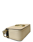 Marc Jacobs Snapshot Camera Beige Leather Crossbody Bag