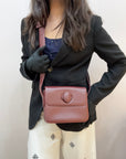 Cartier Burgundy Leather Must De Cartier Shoulder Bag