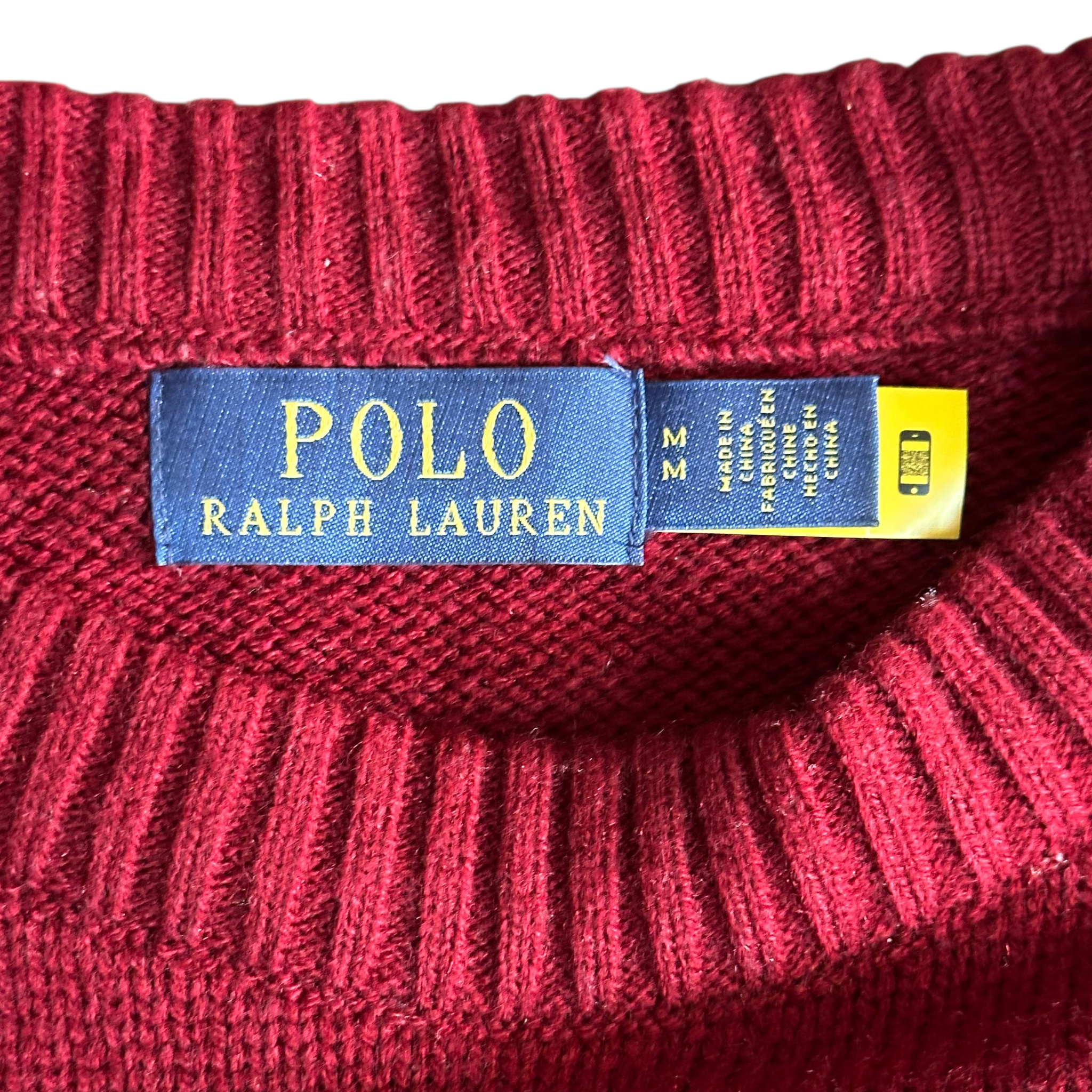 Polo Ralph Lauren Teddy Bear Intarsia Sweater