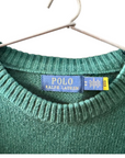 Polo Ralph Lauren Bear Sweater Forest Green Wool Knit (Men)