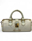 Louis Vuitton White Suhali Leather L'Epanoui PM Bag