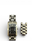 Emporio Armani Classic Black Rectangle Men's Watch