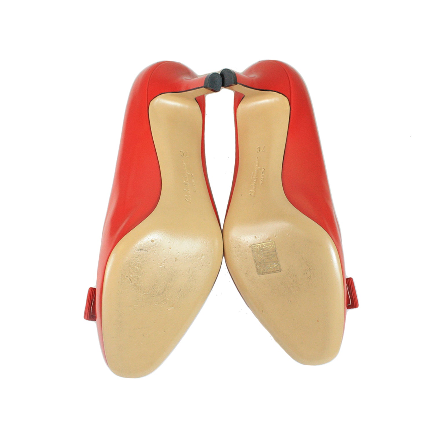 Salvatore Ferragamo Patent Leather Pumps-7/37