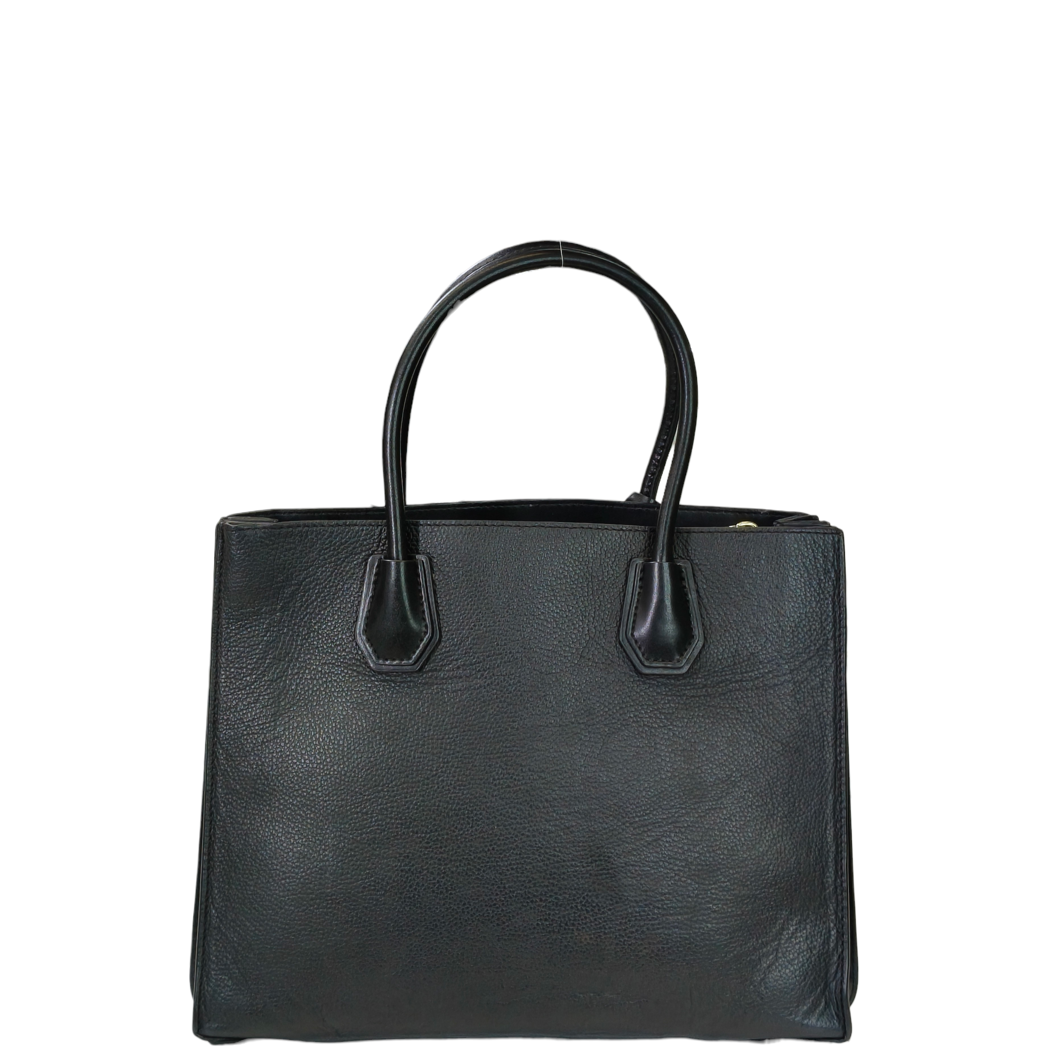 Michael Kors Mercer Tote Black Pebbled Leather