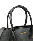 Michael Kors Mercer Tote Black Pebbled Leather