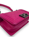 Chanel Boy Small Pink Lambskin Flap Bag
