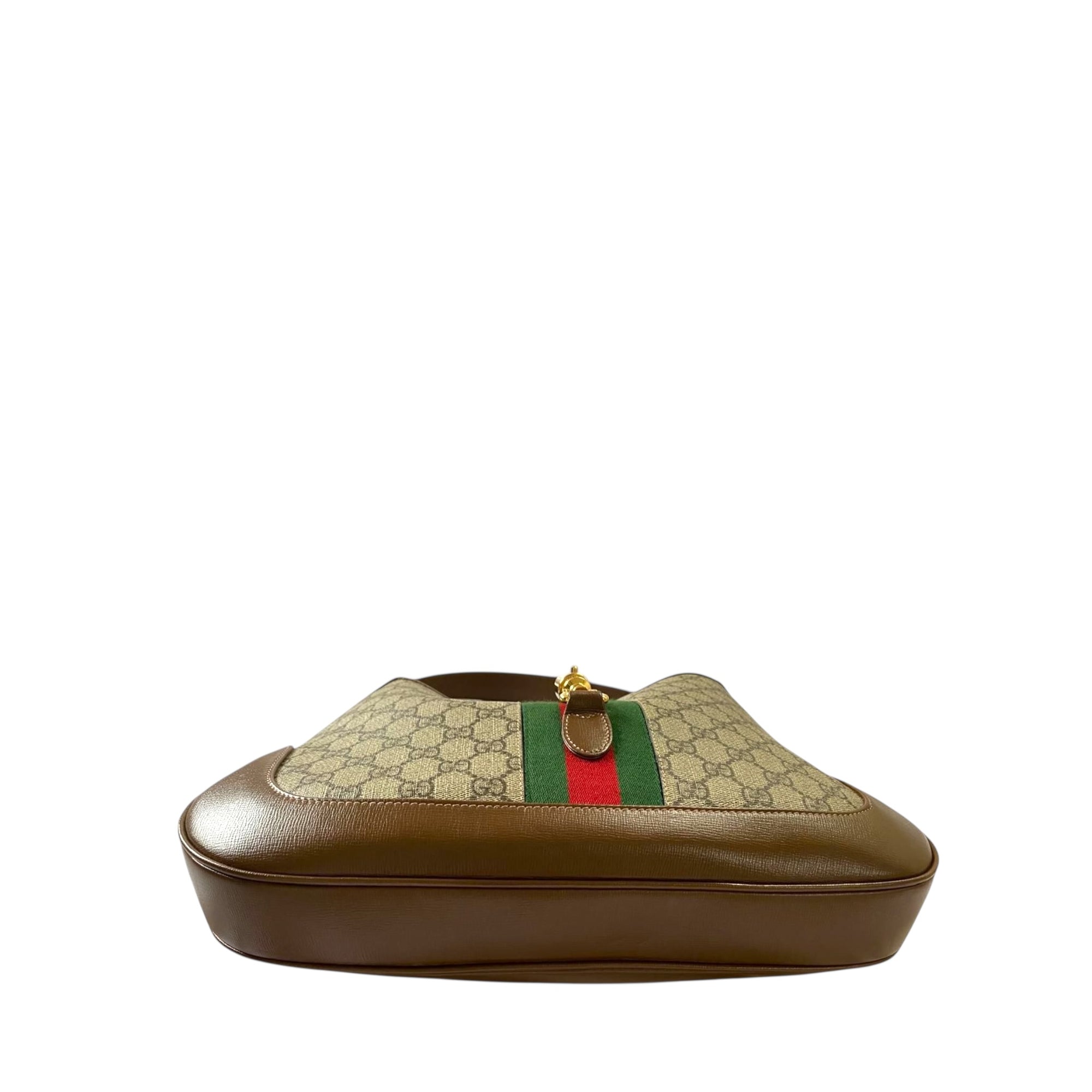 Gucci Jackie 1961 GG Supreme Medium Beige/Ebony Shoulder Bag