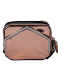 Metallic Adriel Rose Gold Clutch