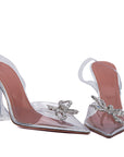 Rosie Glass Pvc Transparent Heels