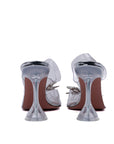 Rosie Glass Pvc Transparent Heels