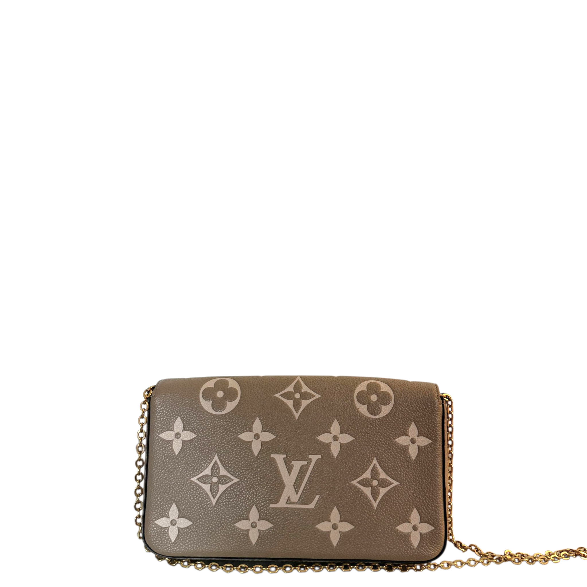Louis Vuitton Pochette Félicie Bicolor Monogram Empreinte