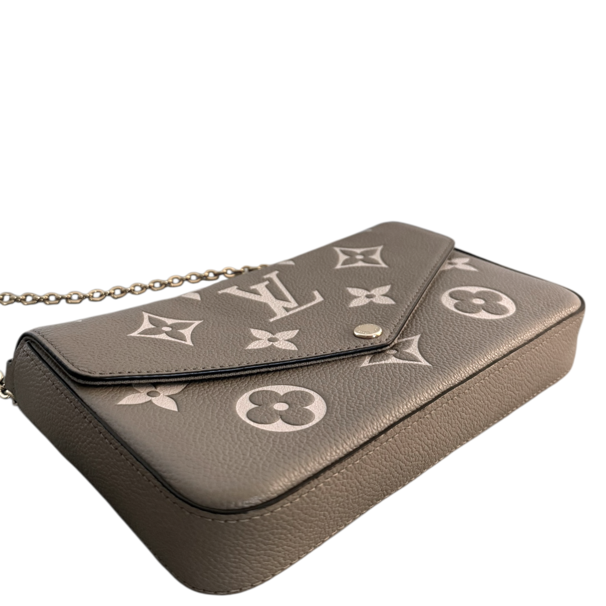 Louis Vuitton Pochette Félicie Bicolor Monogram Empreinte