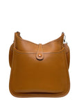 Hermes Evelyne 29 Tan Silver Hardware Bag
