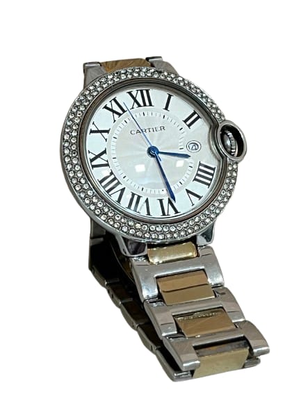 Cartier Ballon Bleu Watch Two-Tone Bracelet Watch