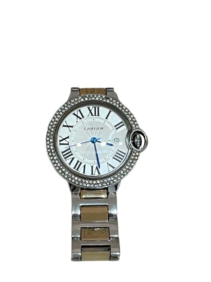 Cartier Ballon Bleu Watch Two-Tone Bracelet Watch