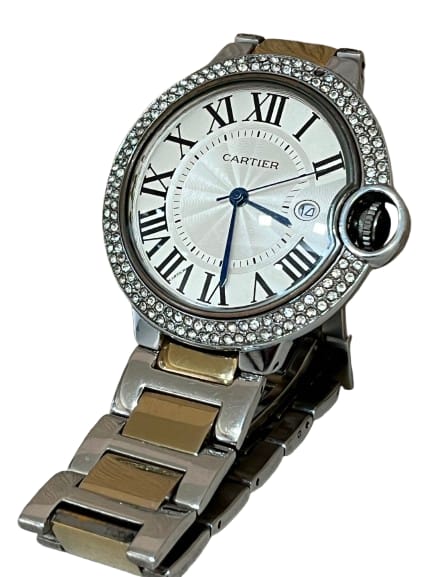 Cartier Ballon Bleu Watch Two-Tone Bracelet Watch