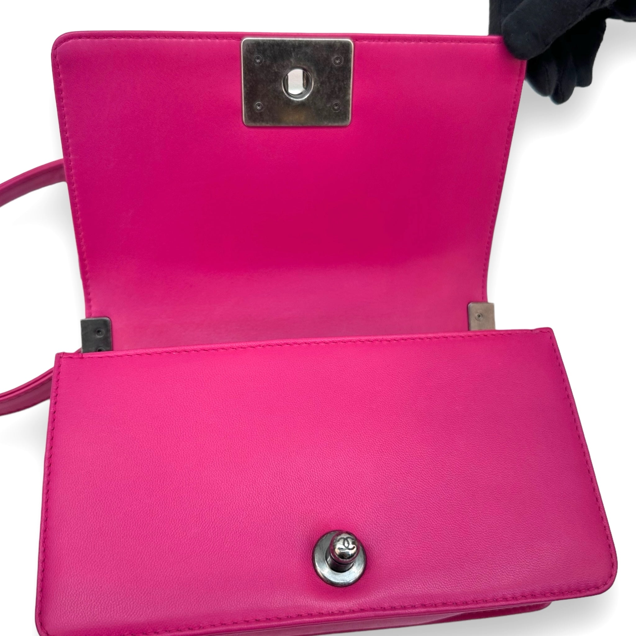 Chanel Boy Bag Small Pink Lambskin