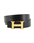 Hermes H Belt Buckle and Reversible Leather Strap 100 cm
