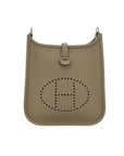 Hermes Mini Evelyne Poussiere Palladium Hardware