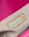 Chanel Boy Small Pink Lambskin Flap Bag