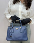 Prada Saffiano Galleria 2way Tote Bag