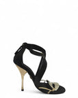 GIAMBATTISTA VALLI X H&M ZAPATOS TALLA Black Suede Heels EU 35