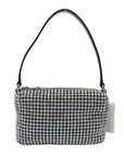 Alexander Wang Heiress Pouch In Crystal Mesh Medium