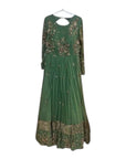 Astha Narang Green Net Anarkali Set Size M