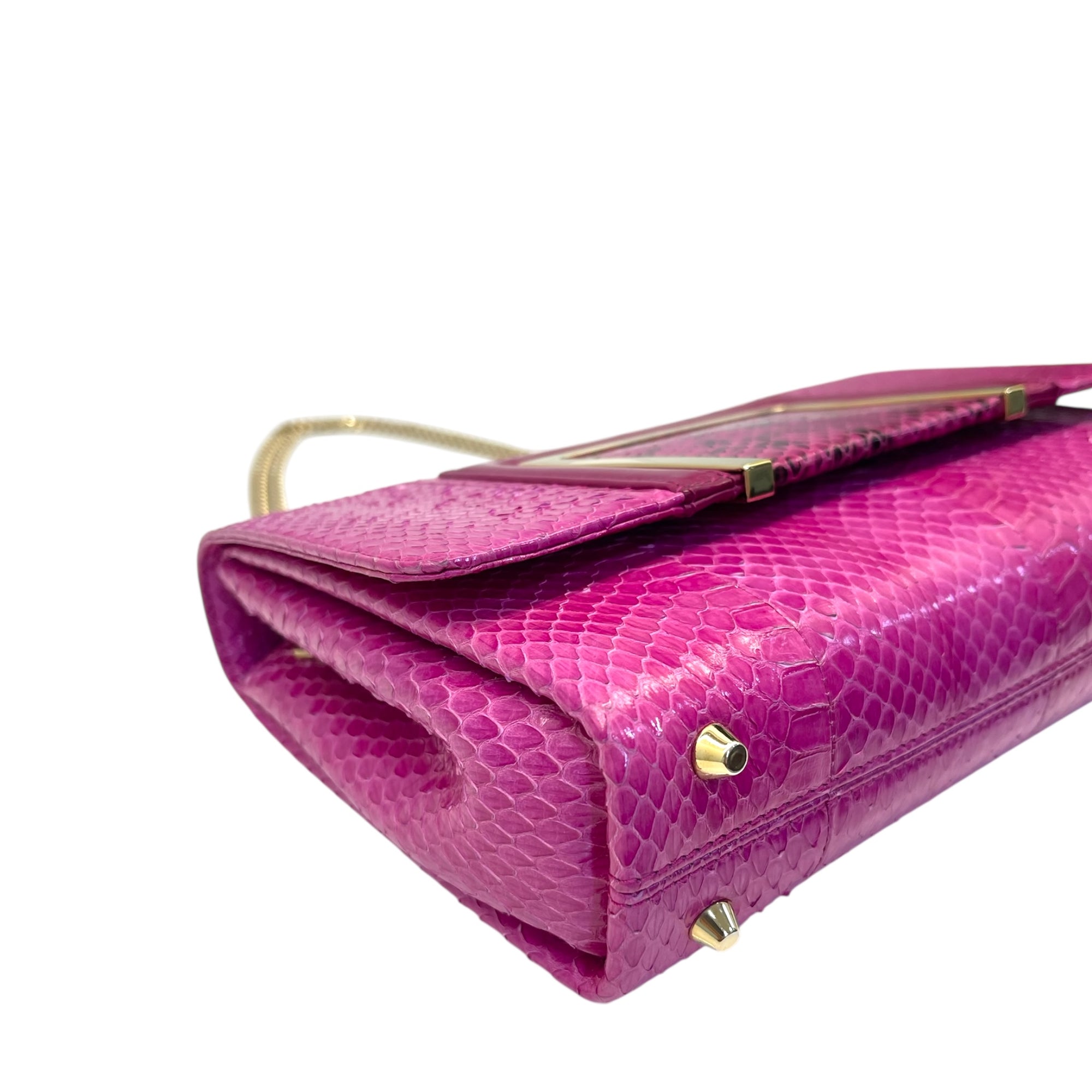 Jimmy Choo Snakeskin Shoulder Bag