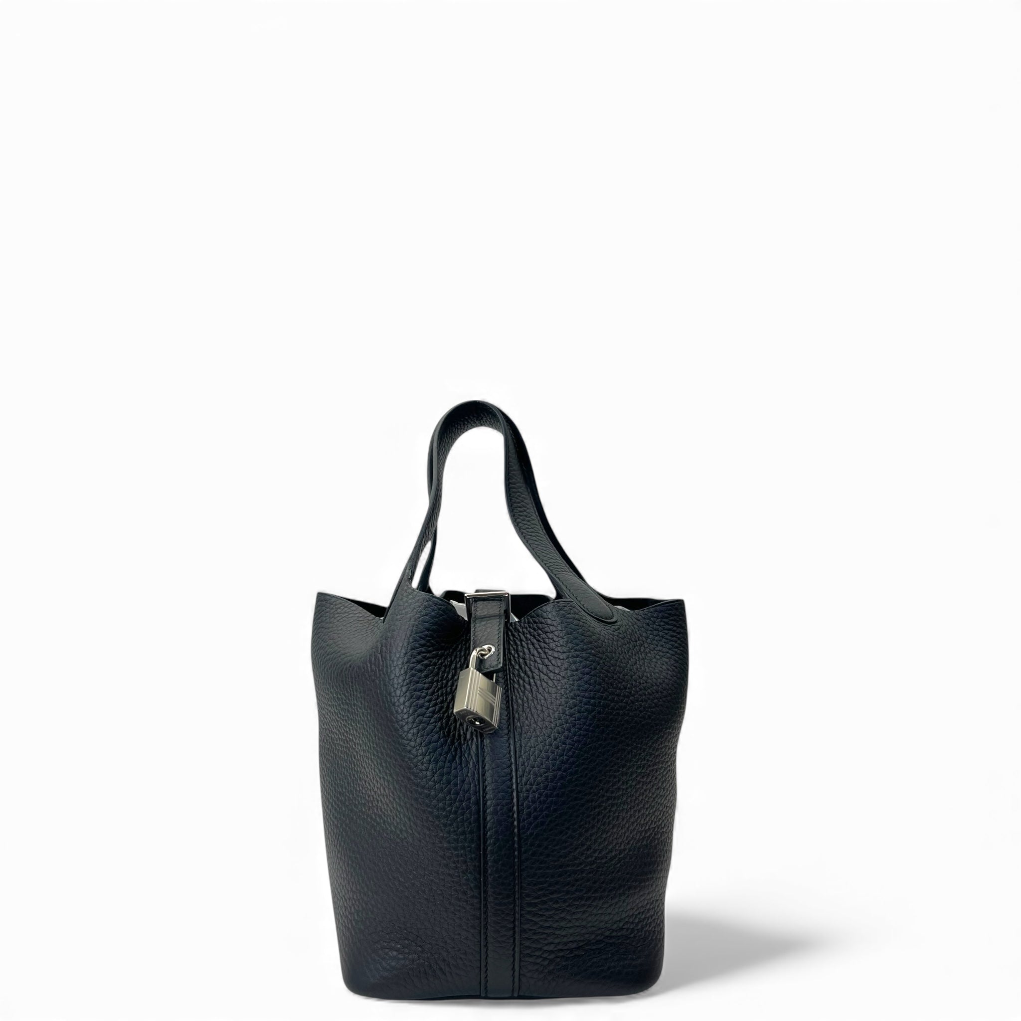 Buy Hermes Picotin Lock 18 Black Clemence Palladium Hardware Online