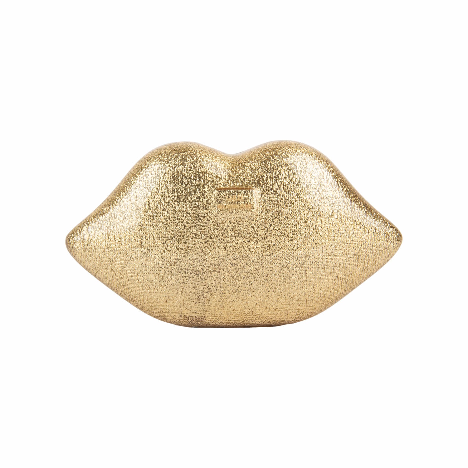 Lulu Guinness Acrylic Golden Clutch