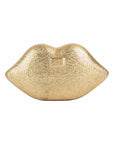 Lulu Guinness Acrylic Golden Clutch
