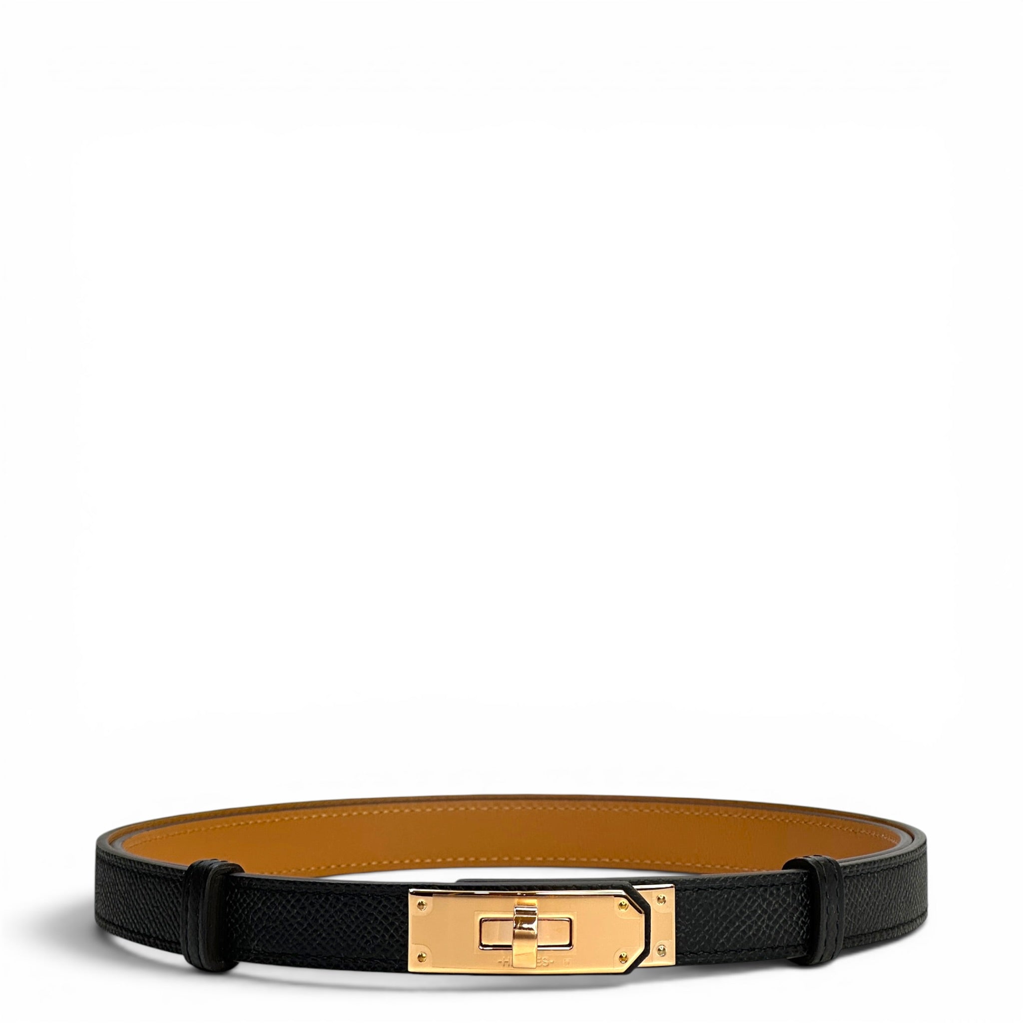 Black rosegold hardware