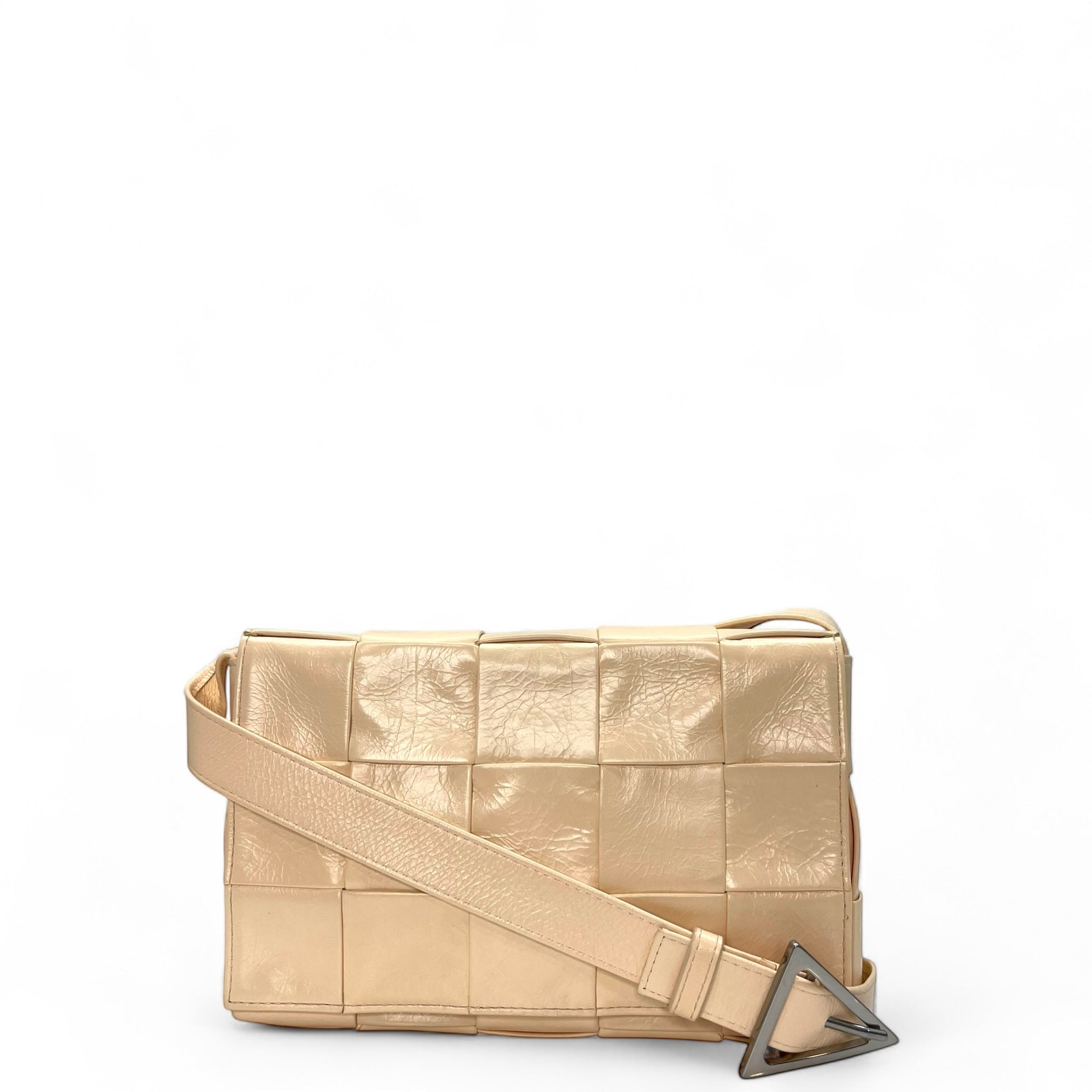 Bottega Veneta Cassette Leather Crossbody Bag