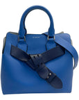 Burberry Hydrangea Blue Leather Small Belt Bag