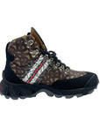 Burberry Monogram Stripe Tor Hiking Boots EU 36.5
