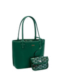 Goyard Mini Anjou Green Reversible Bag
