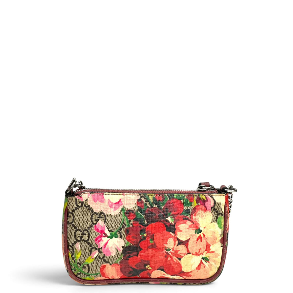 Gucci GG Supreme Blooms Mini Pochette