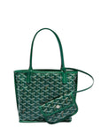 Goyard Mini Anjou Green Reversible Bag