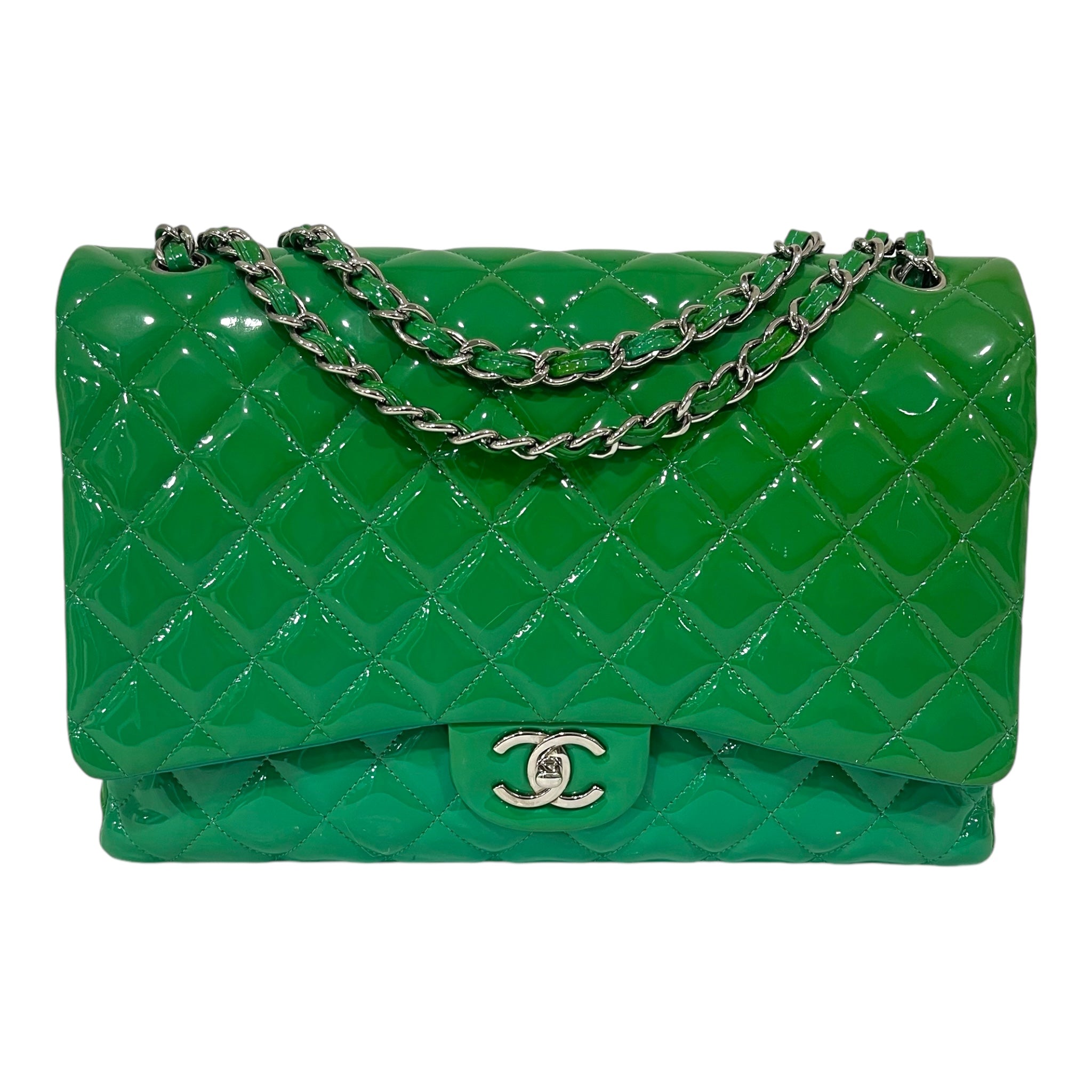 Chanel Double Flap in Patent Leather