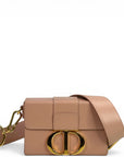Christian Dior 30 Montaigne Beige Box Calfskin