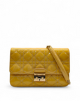 Christian Dior Cannage Patent Leather Miss Dior Promenade Bag