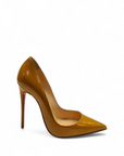 Christian Louboutin Beige Patent Leather So Kate Pumps EU 36.5
