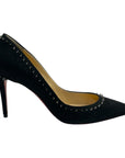 Christian Louboutin Black Studded Pumps EU 37