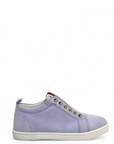Christian Louboutin Light Purple Suede Fique A Vontade Sneakers EU 35.5