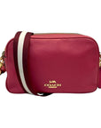 Coach Red Sadie Medium Crossbody Bag