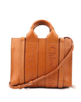 Chloe Calfskin Woody Tote Caramel