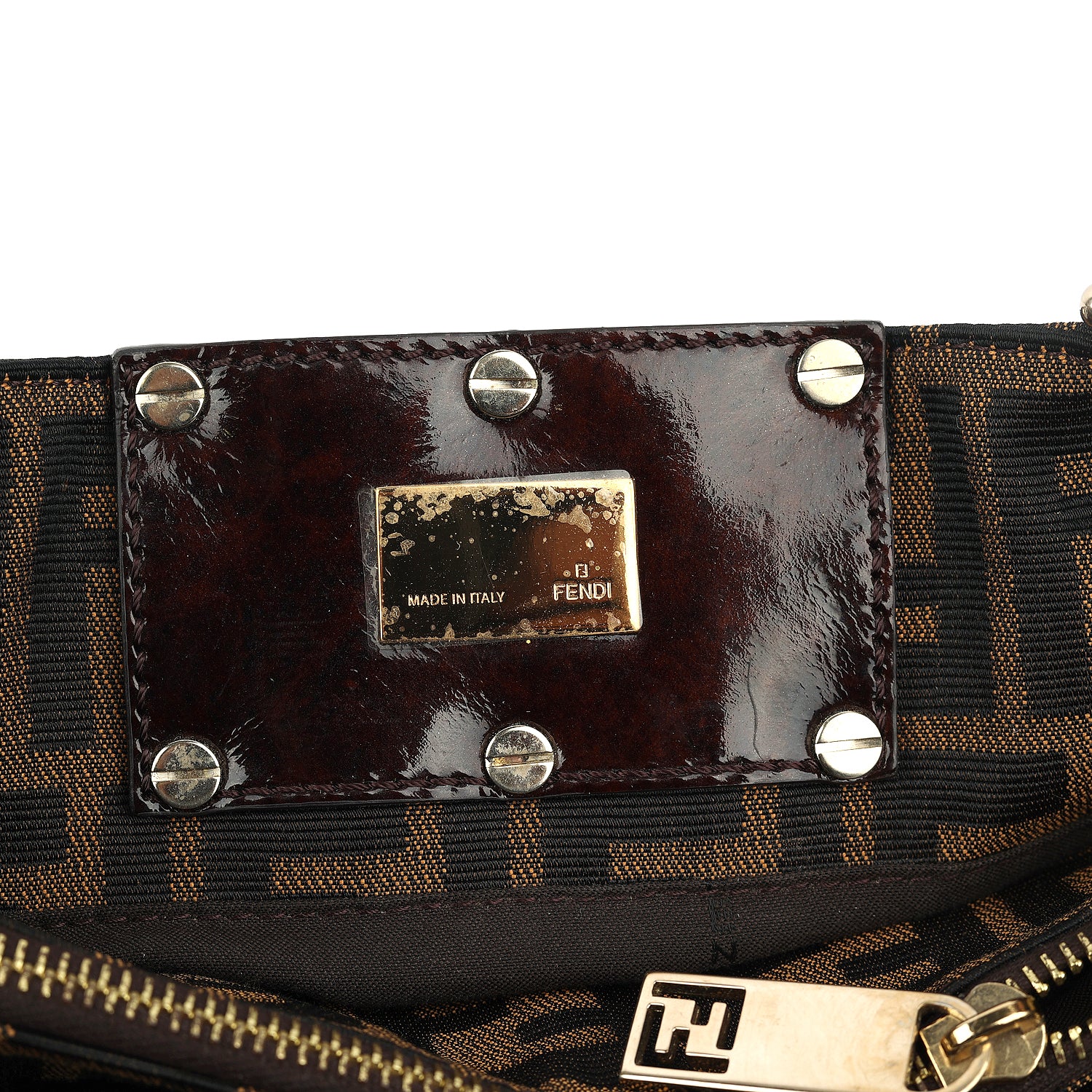 Tobacco Zucca Canvas Mia Shoulder Bag