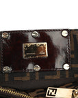 Tobacco Zucca Canvas Mia Shoulder Bag